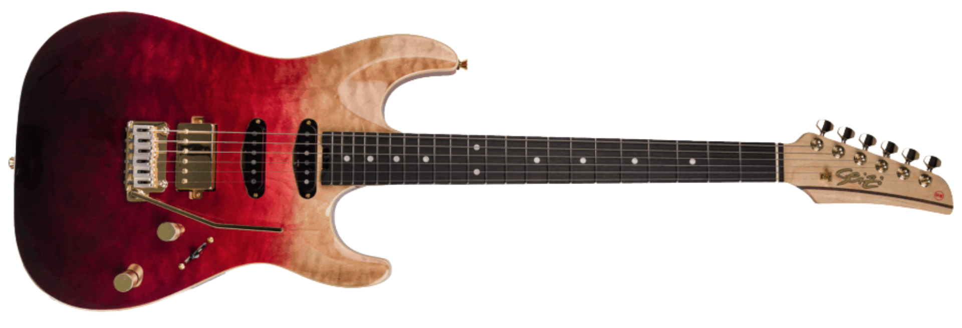 Guitarra Seizi Katana Angel HSS Tokyo Burst
