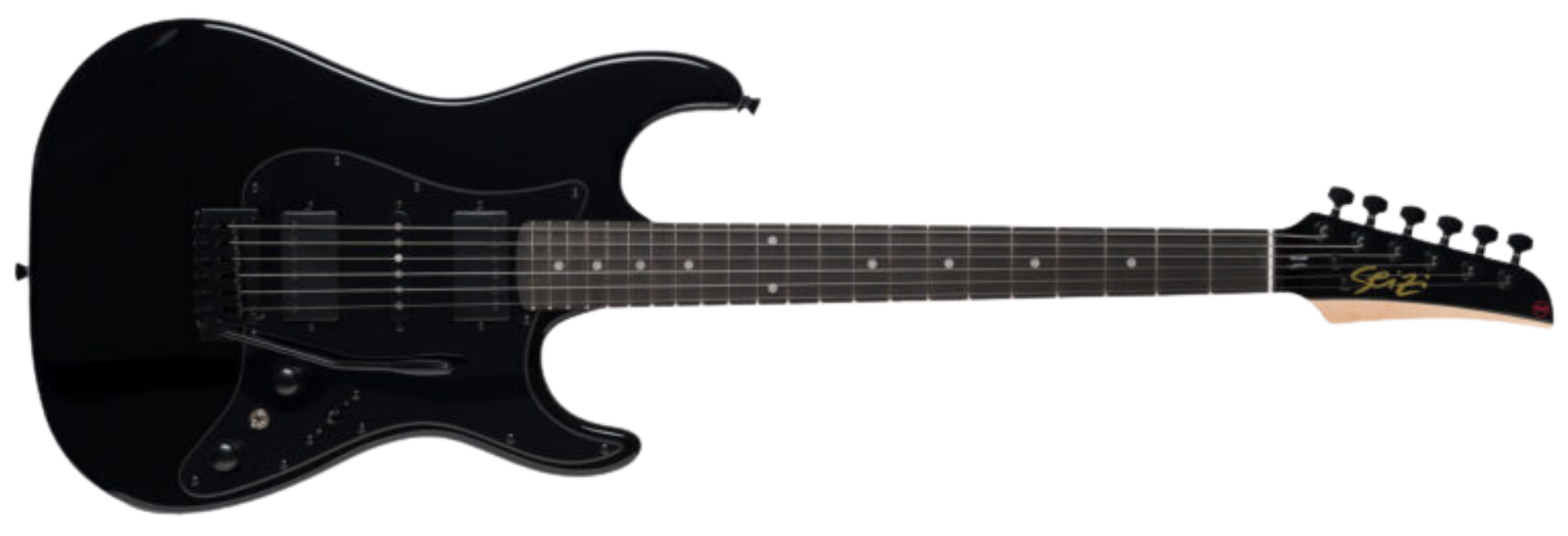 Guitarra Seizi Katana Blade HSH All Black