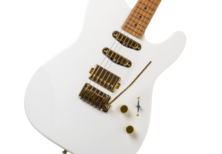Corpo Superstrato Pearl White Gold