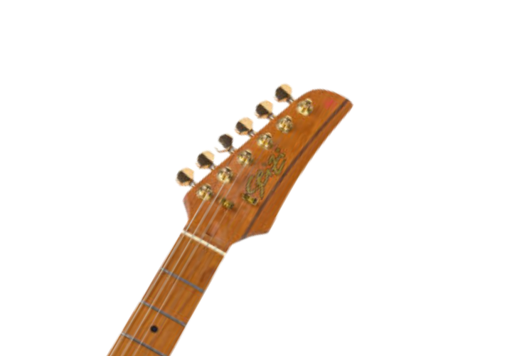 Ponte Tremolo e Headstock Katana Sakura