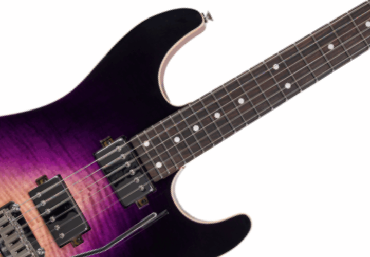 Corpo Flamed Maple sobre Mogno Aurora Burst 2P