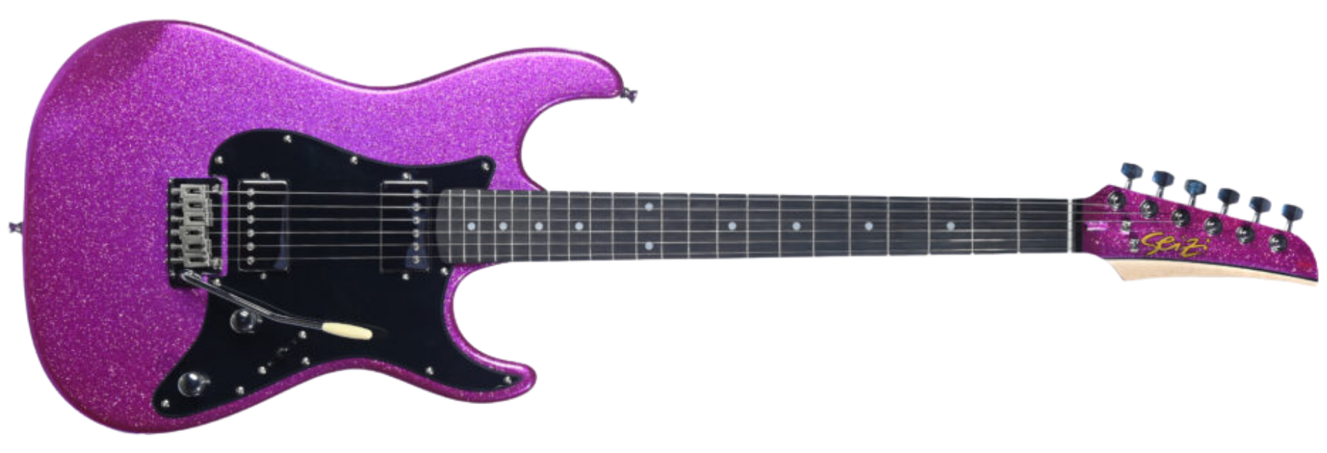 Guitarra Seizi Katana Venom HH Purple Sparkle