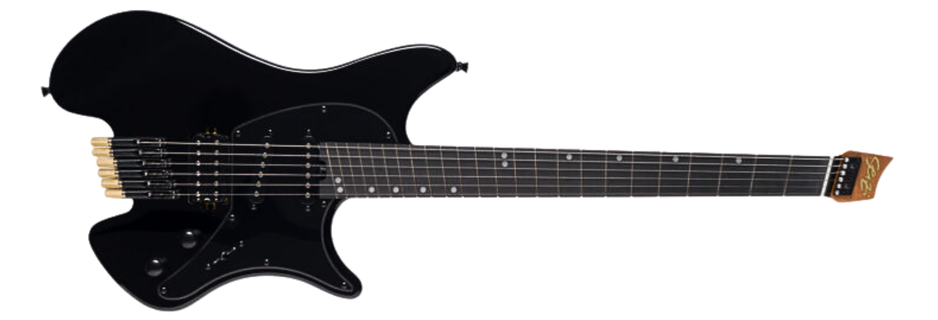 Guitarra Seizi Koi Headless Black