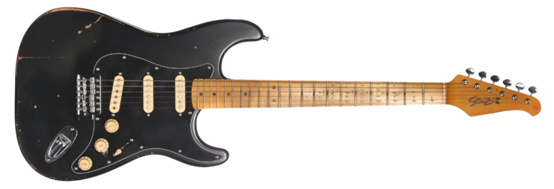 Guitarra Seizi Shinobi Relic Black