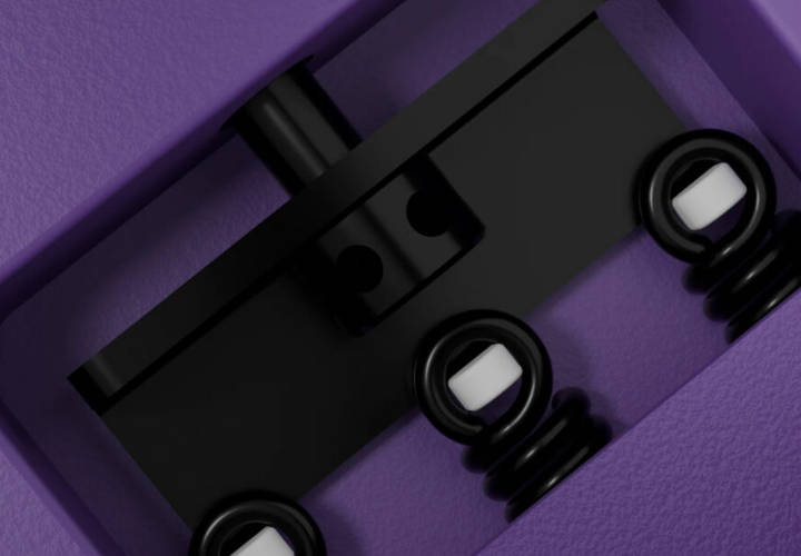 Corpo Fibra de Carbono Royal Purple