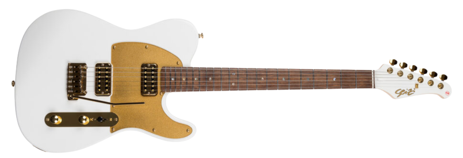 Guitarra Seizi Vintage Bonsai White Gold