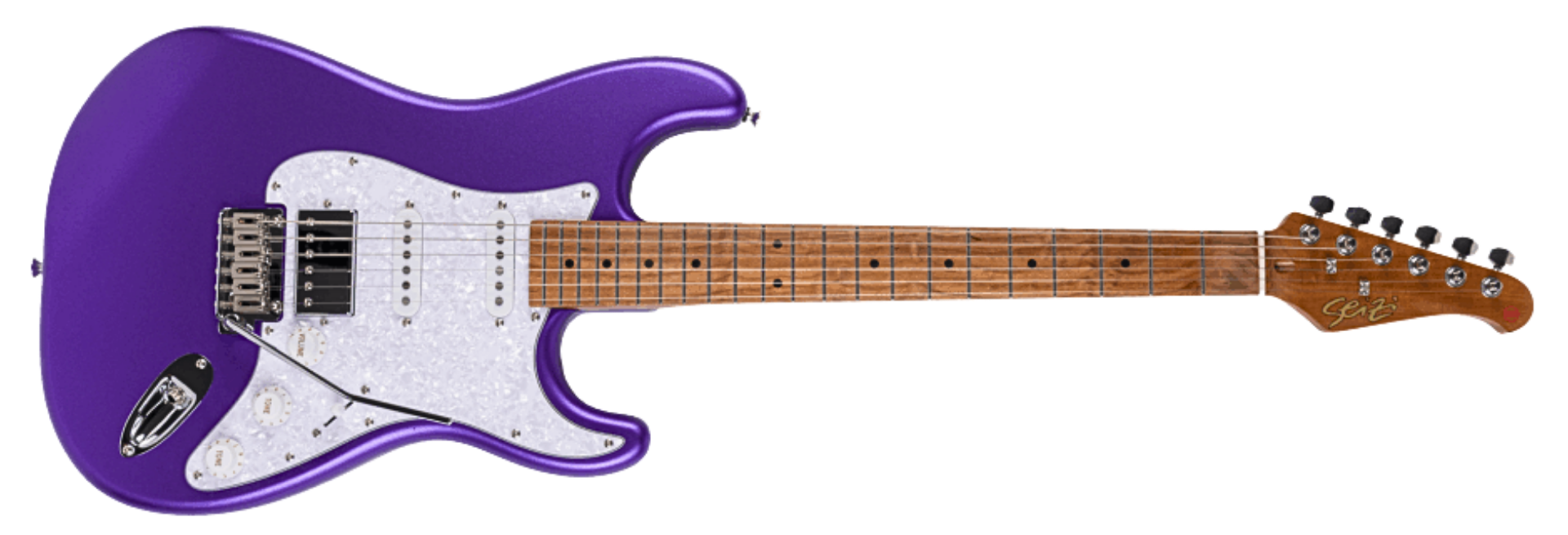 Guitarra Seizi Vintage Budokan Custom Colors Electric Violet