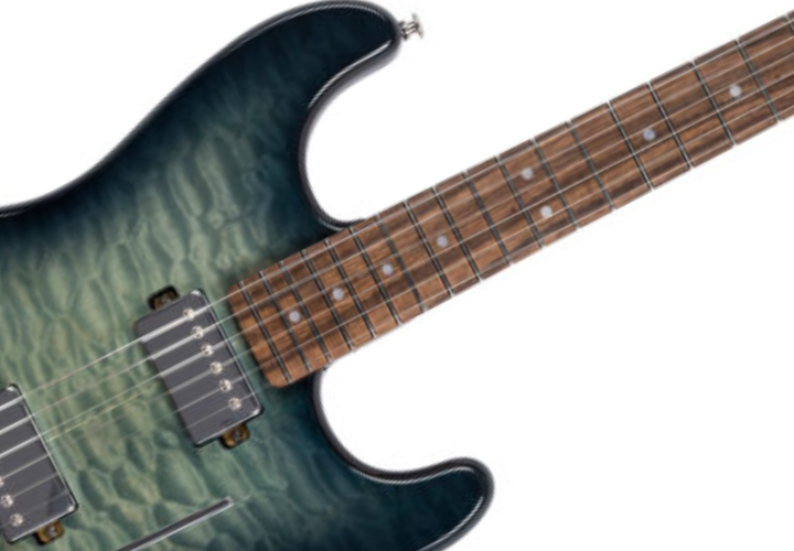 Headstock Vintage com Hardware Dourado