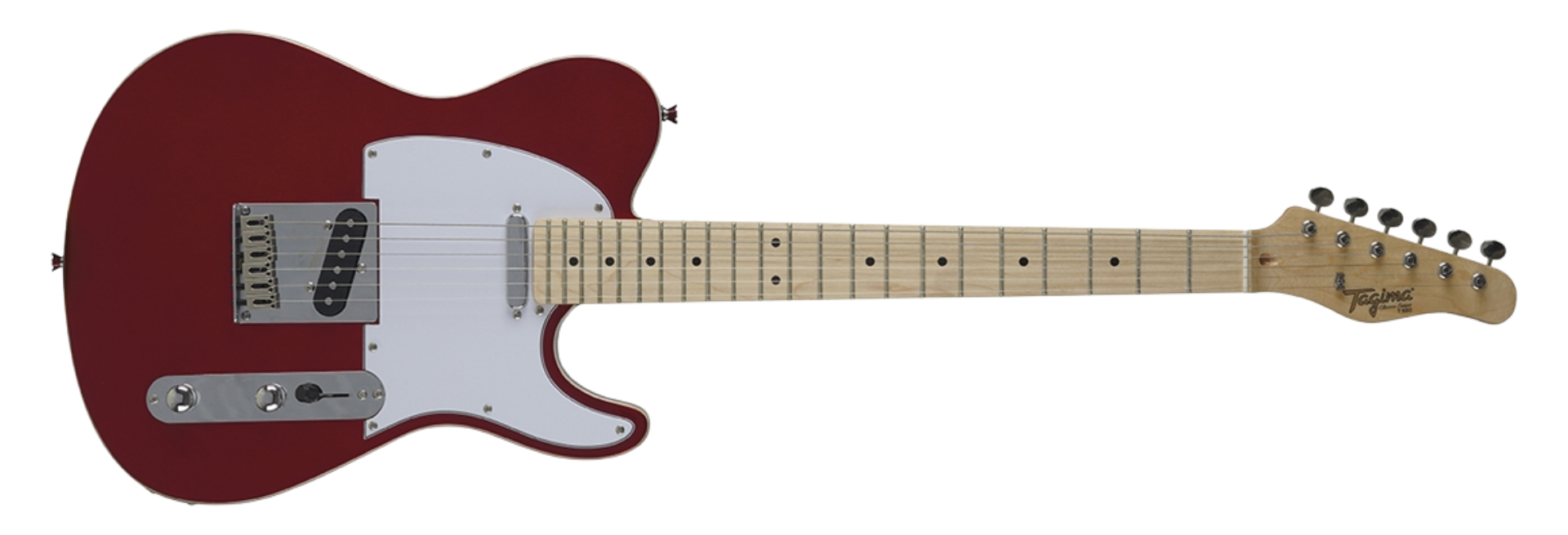 Guitarra Tagima T-550 CA DF/WH Candy Apple