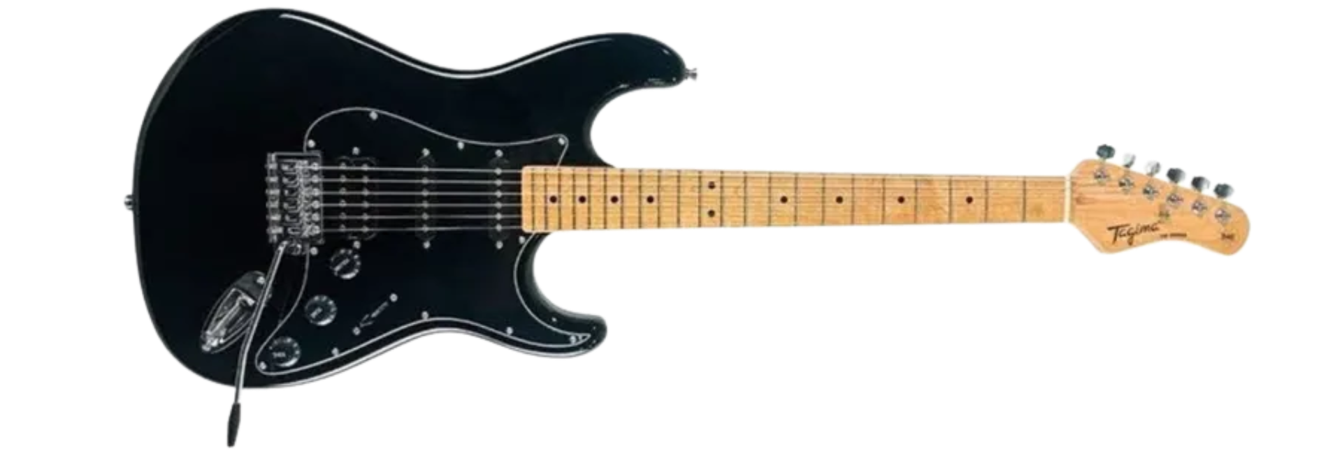 Guitarra Tagima TG-540 BK Preta com Captadores HSS e Ponte Tremolo