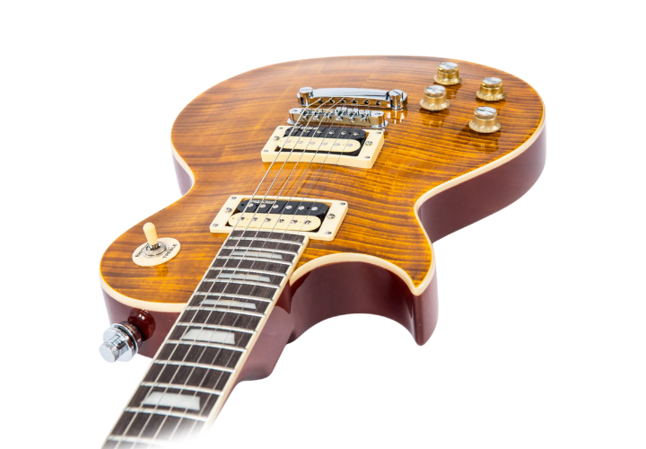 Corpo Mahogany com Top Maple Paradise Ambar