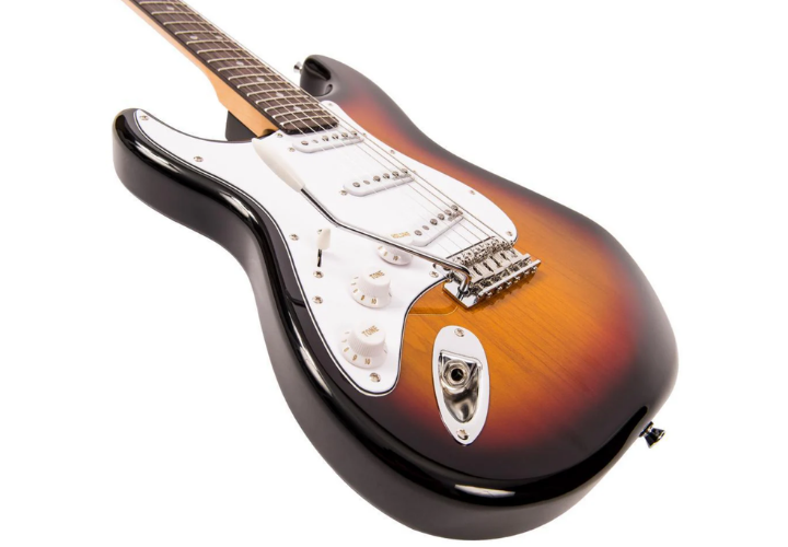 Braço Hard Maple e Ponte Tremolo Wilkinson