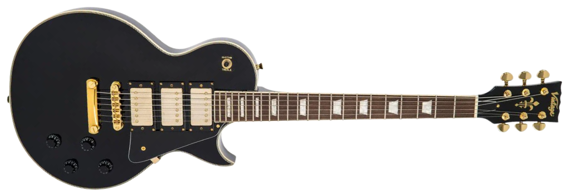 Guitarra Vintage V1003 Reissued Boulevard Black