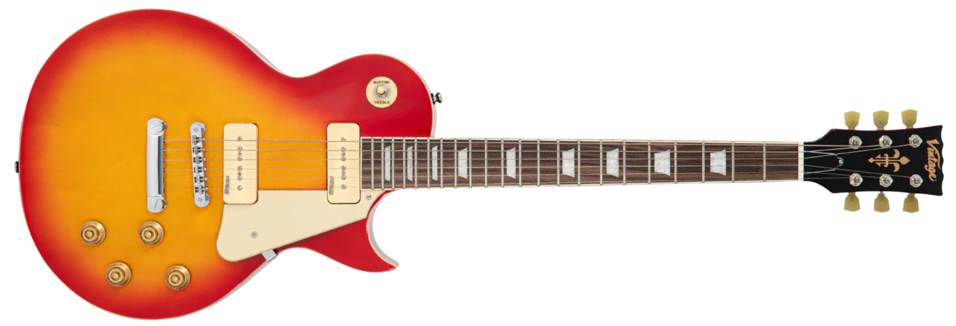 Guitarra Vintage V100P Reissued Cherry Sunburst