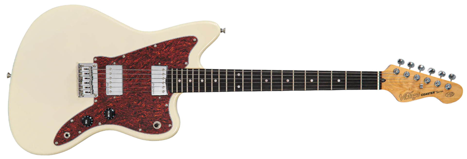 Guitarra Vintage V50 Coaster Series Vintage White