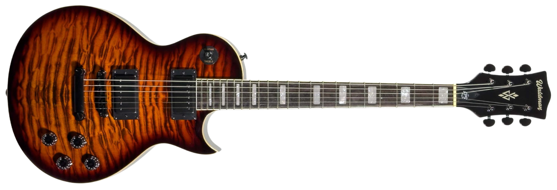 Guitarra Waldman GLP510Q SB Sunburst Les Paul