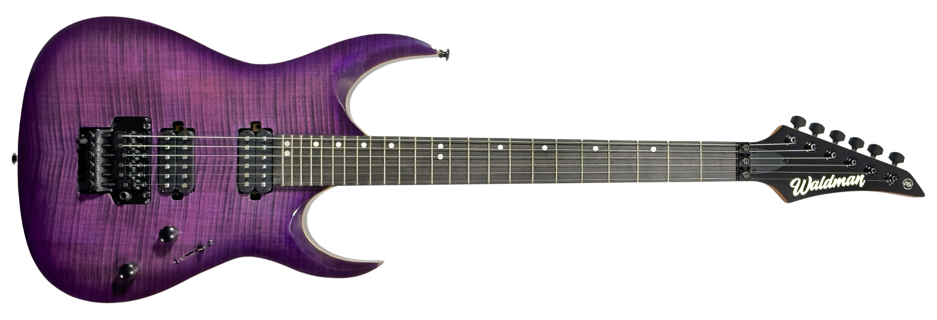 Guitarra Waldman WGA320F PP Purple Extravaganza