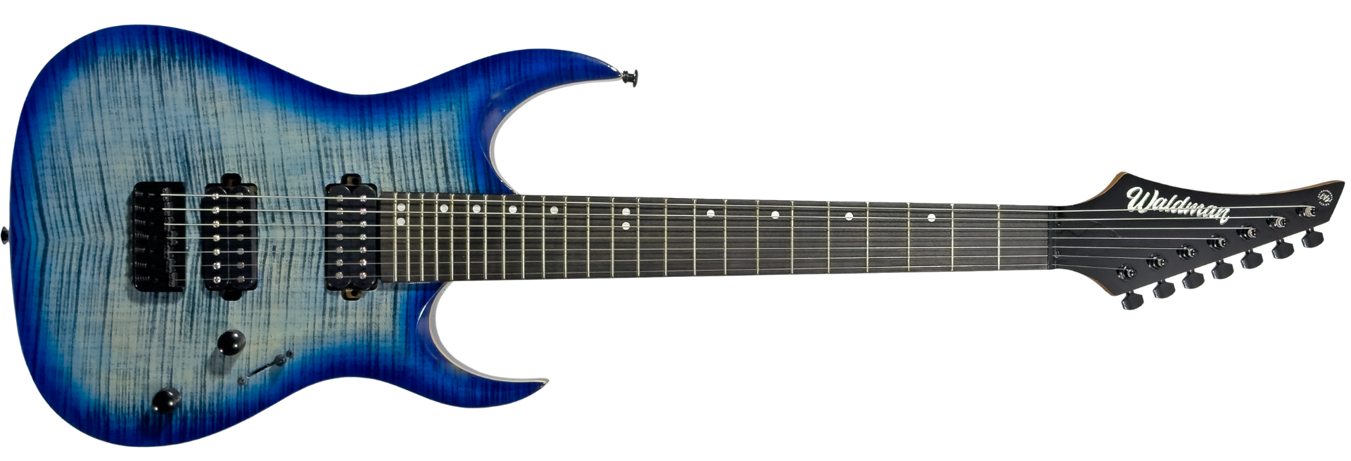 Guitarra Waldman WGAR227F JE Jewel Blue 7 Cordas