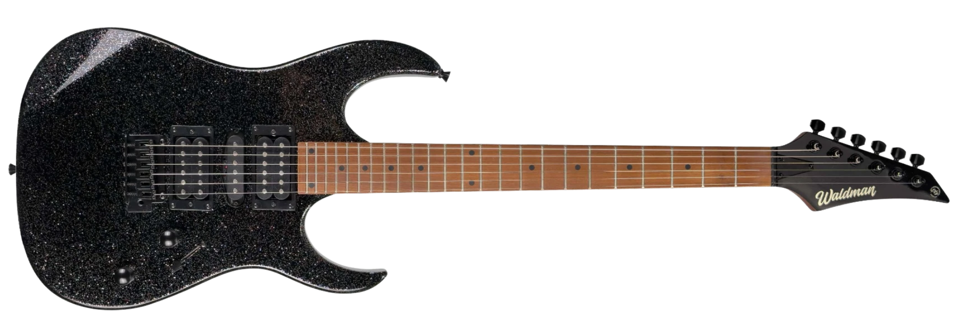 Guitarra Waldman WIG170 SPBK Sparkle Black