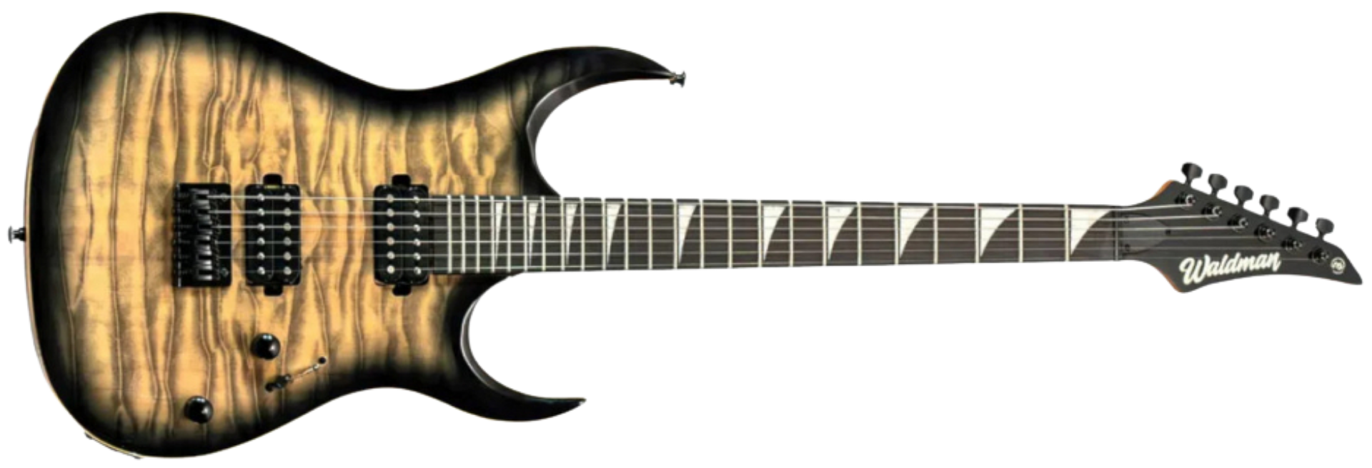 Guitarra Waldman WIG170QX NB Natural Burst