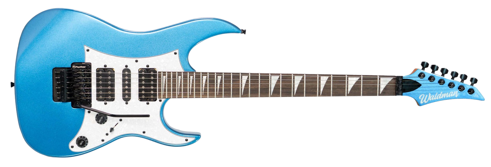 Guitarra Waldman WIG350 MB Metallic Blue