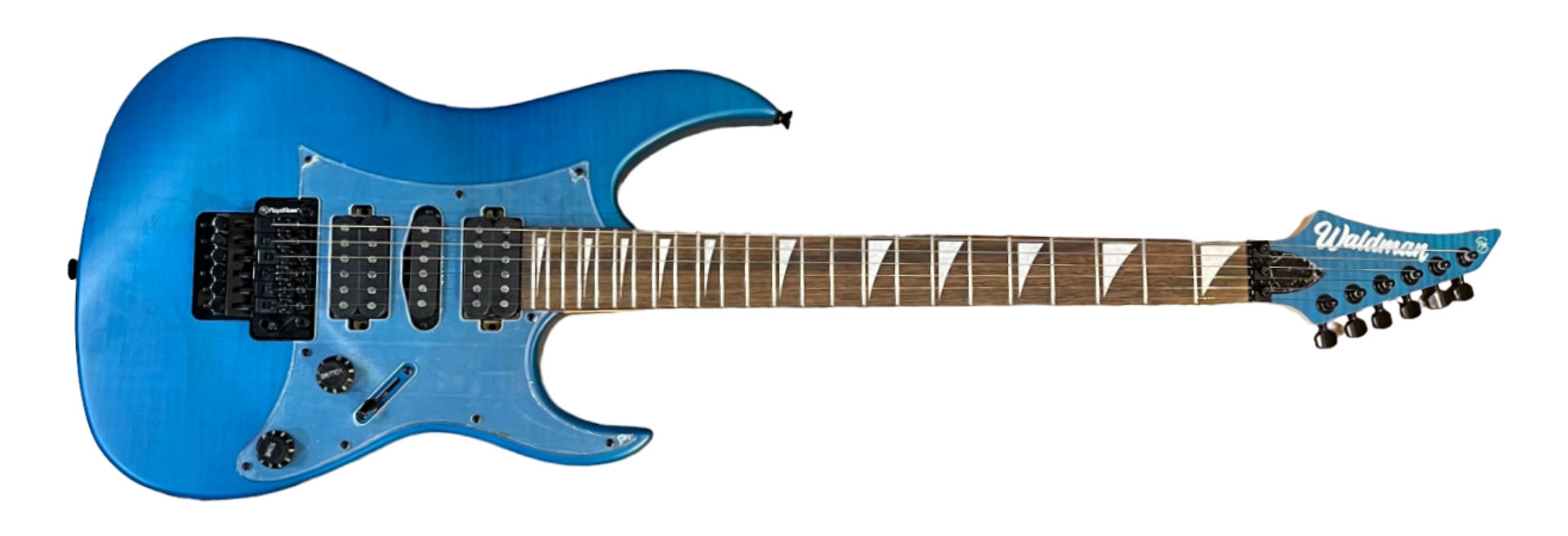Guitarra Waldman WIG450X TBLS Trans Blue Satin
