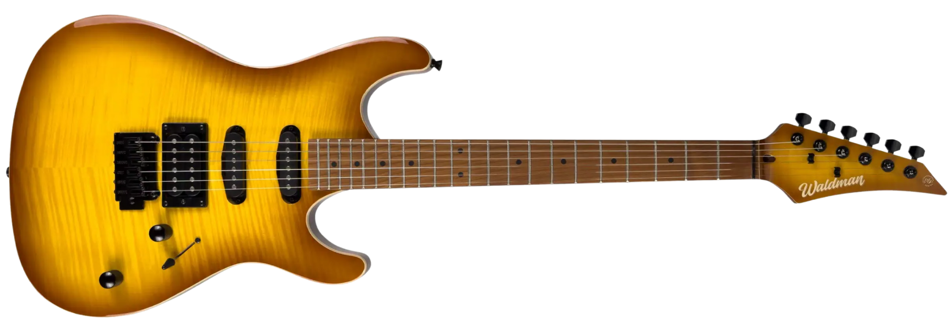 Guitarra Waldman WIS160 FAM Flamed Amber