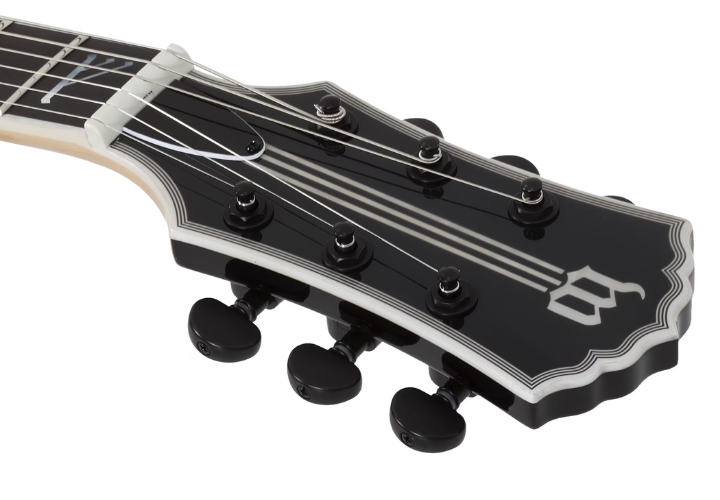 Escala Ebony com Inlays Mother of Pearl Runes