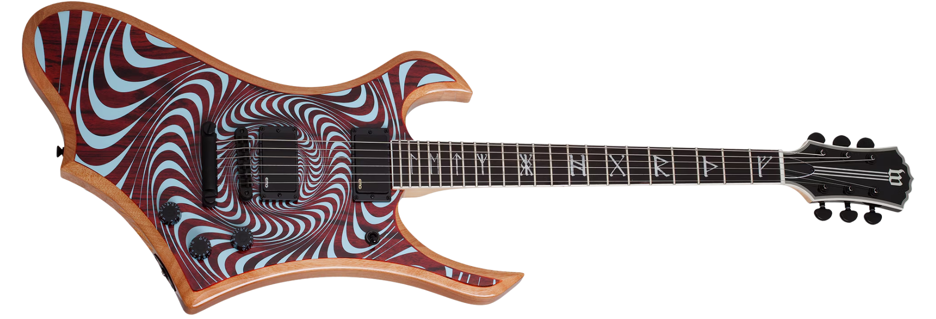 Guitarra Wylde Audio Odin Grail Cocobolo Psychic Bullseye