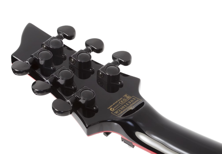 Tampo Flamed Maple Obsidian Blood