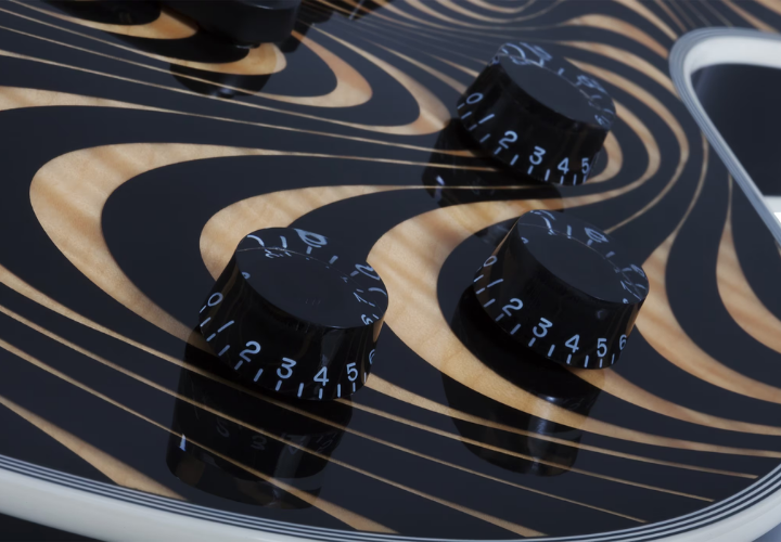 Tampo Flamed Maple Psychic Bullseye