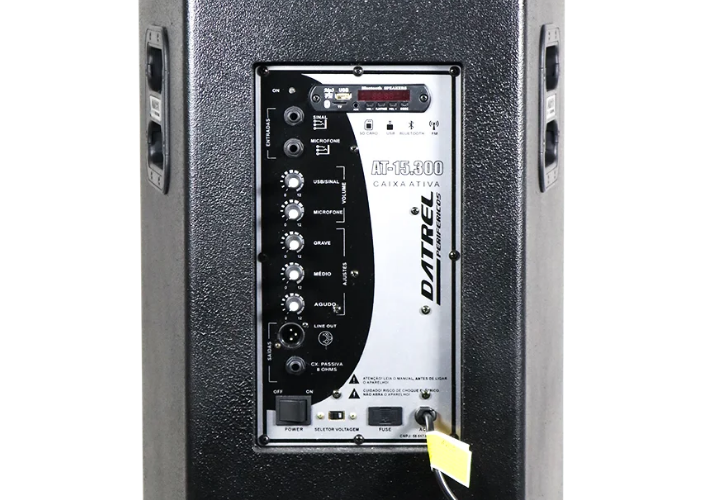 Caixa Ativa Datrel AT15-300 Frontal