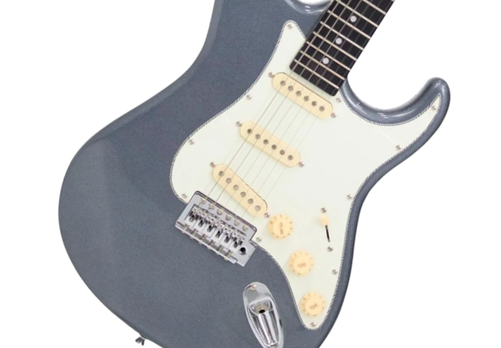 Corpo Stratocaster Metallic Deep Silver