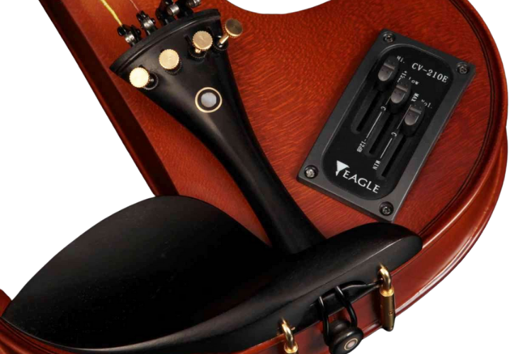 Violino Elétrico Eagle EV744 Corpo Sólido
