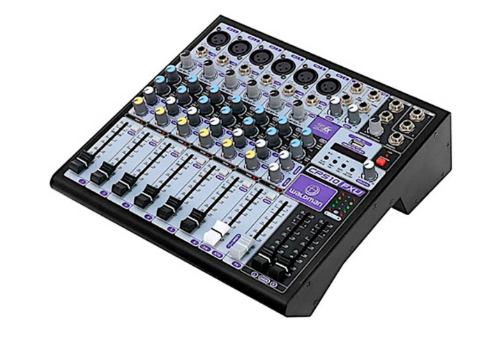 Entradas XLR e Phantom Power