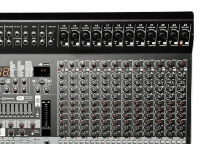 Mesa de Som Waldman PA-2442 24 Canais