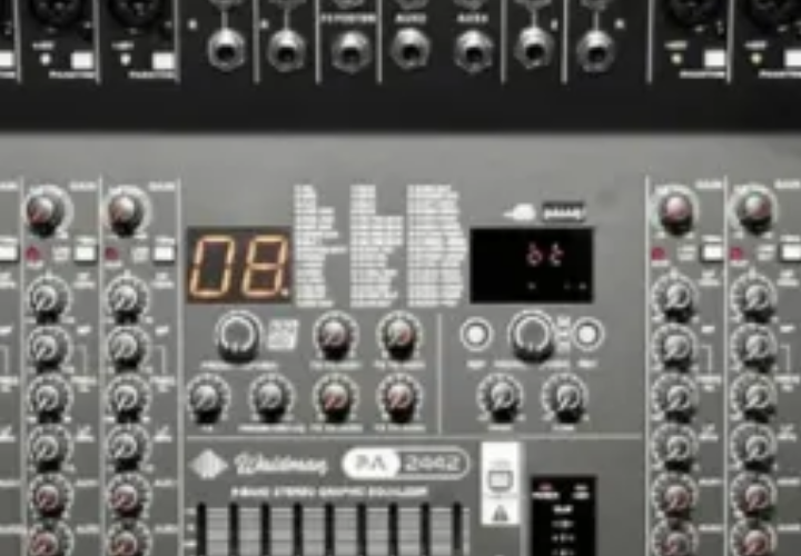 Painel de Efeitos DSP e Equalizador 9 Bandas