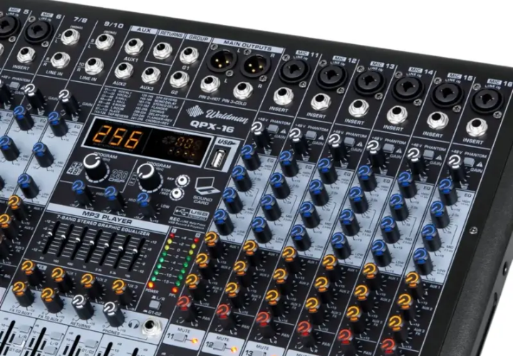 Mesa de Som Waldman QPX-16 16 Canais