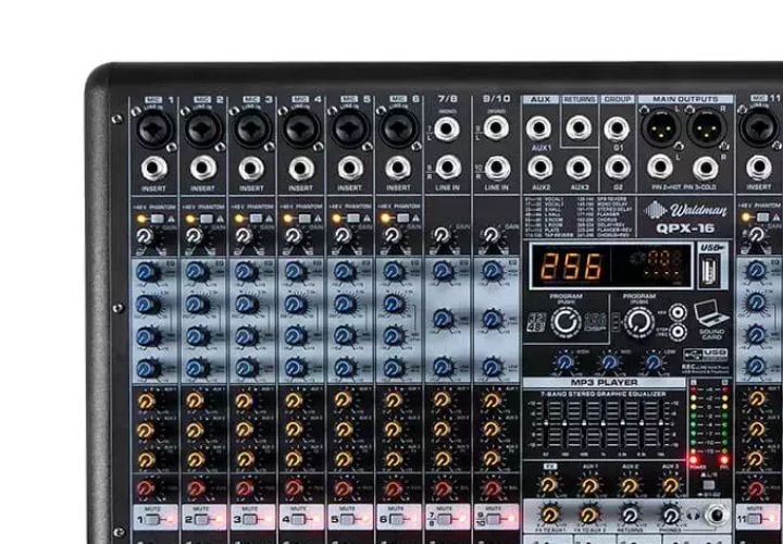 Faders Profissionais 70mm