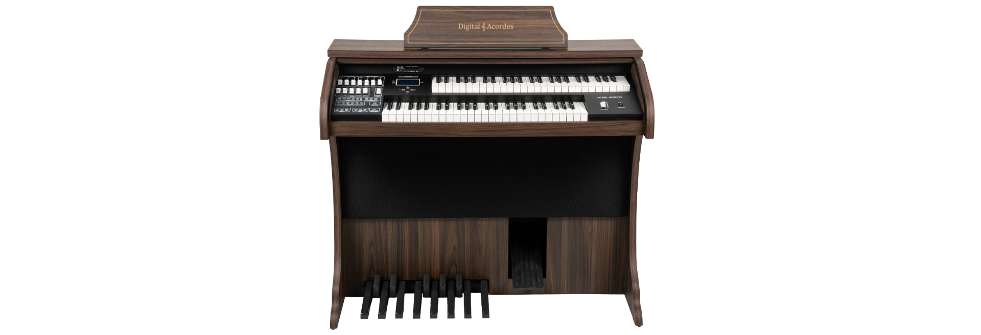 Órgão Digital Acordes AC300 Marrom