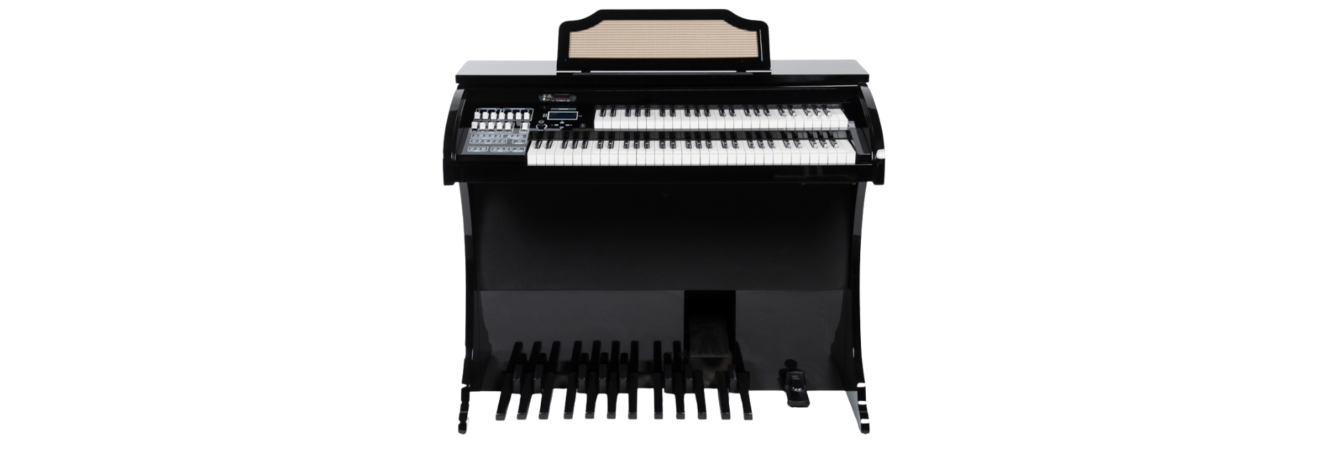 Órgão Digital Acordes AC450 Preto Alto Brilho