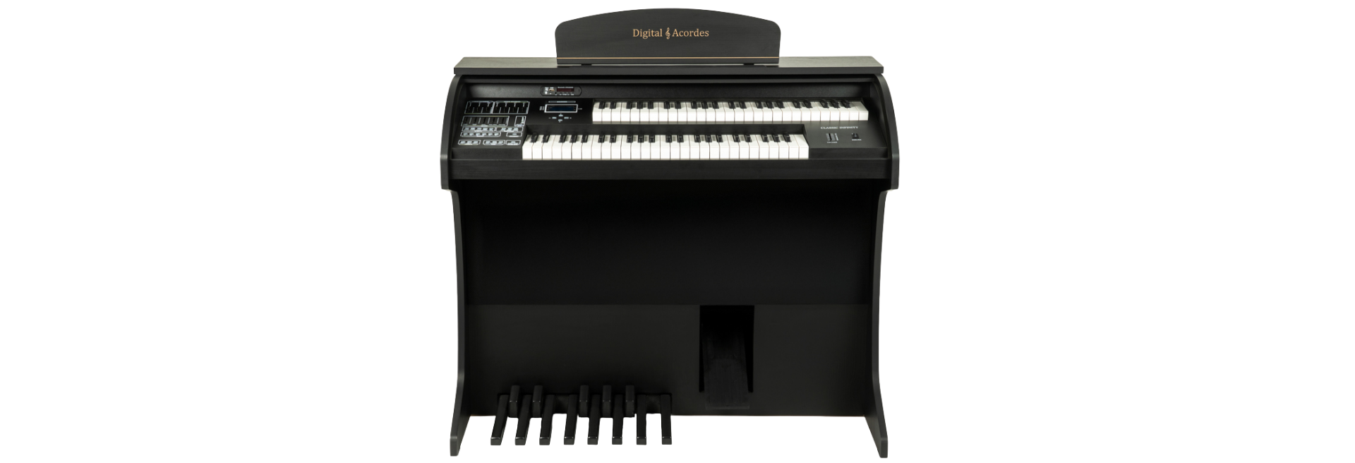 Órgão Digital Acordes Classic Preto Fosco