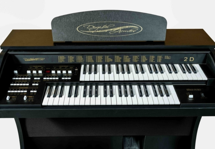 Teclados Duplos com Drawbars