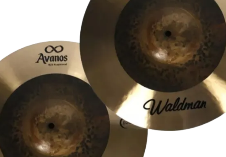 Par de Pratos Waldman AVA Hi-Hat 15