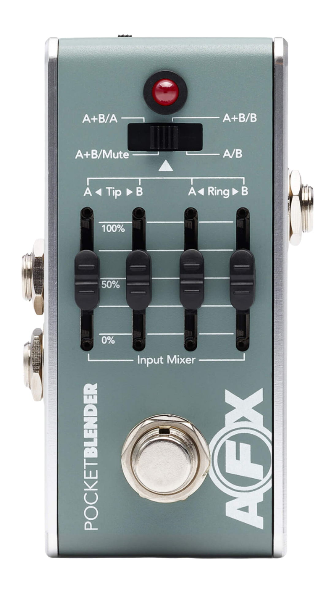 Pedal Fishman AFX Pocket Blender Acoustic ABY Plus DI