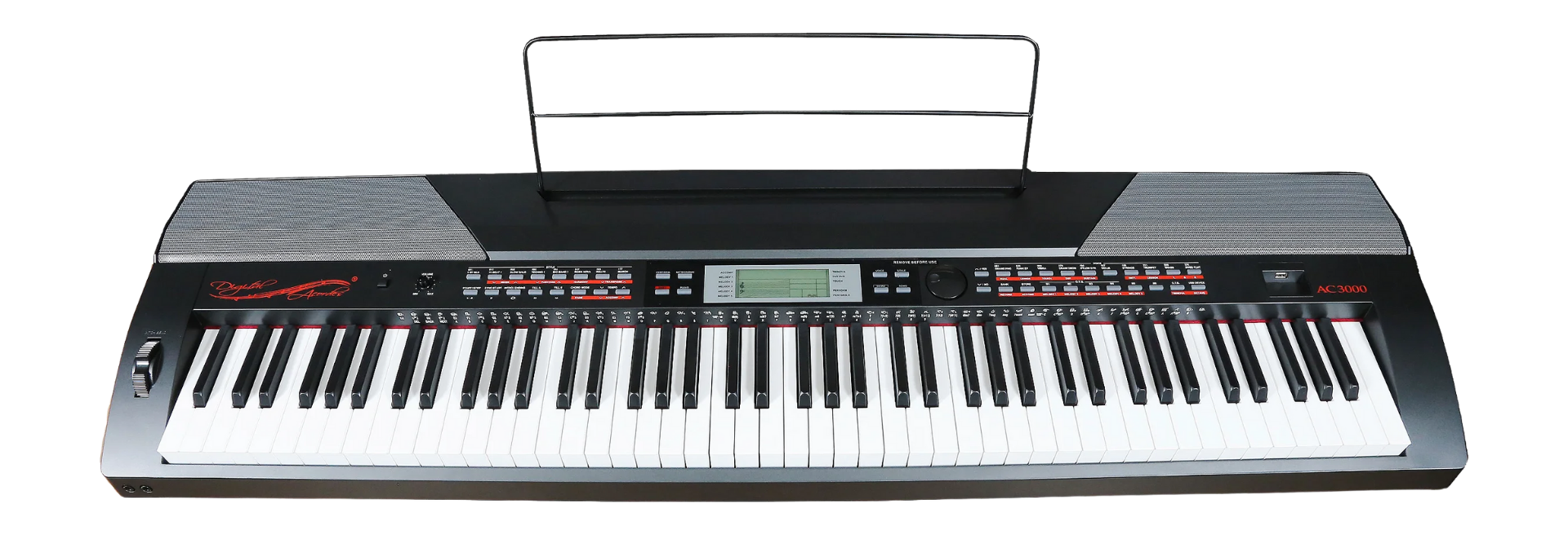 Piano Digital Acordes AC-3000 Portátil