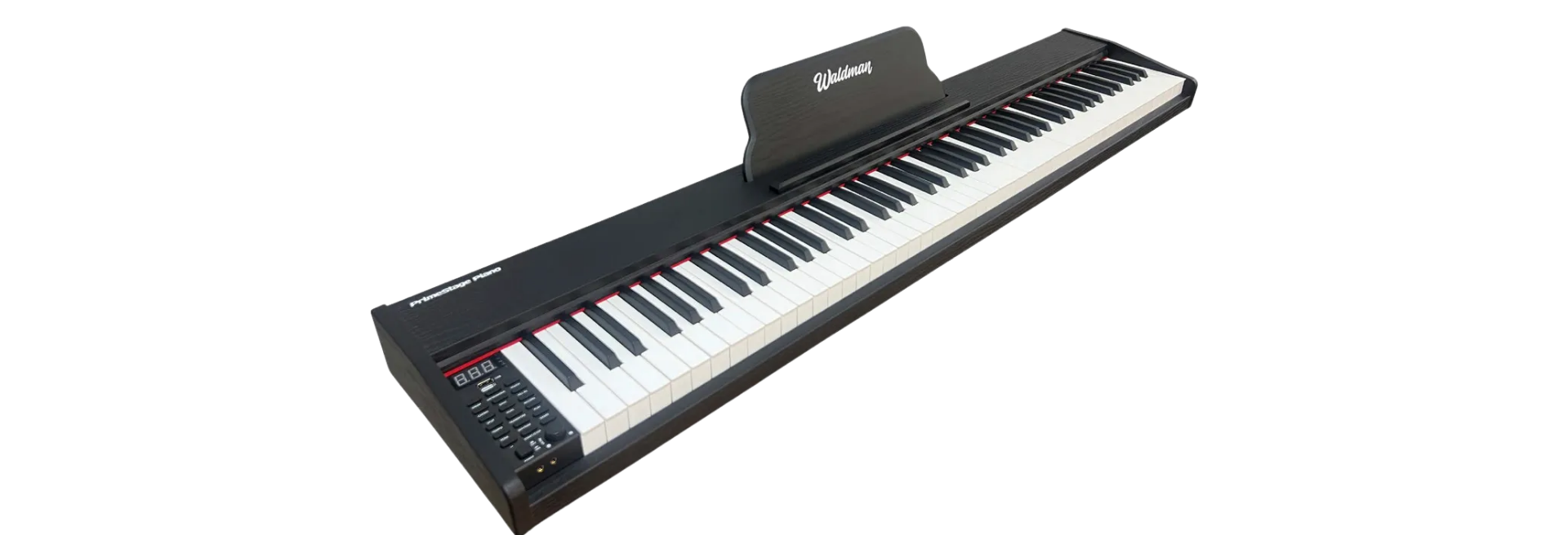 Piano Digital Waldman WPS-88 Primestage 88 Teclas Semi-Pesadas Preto