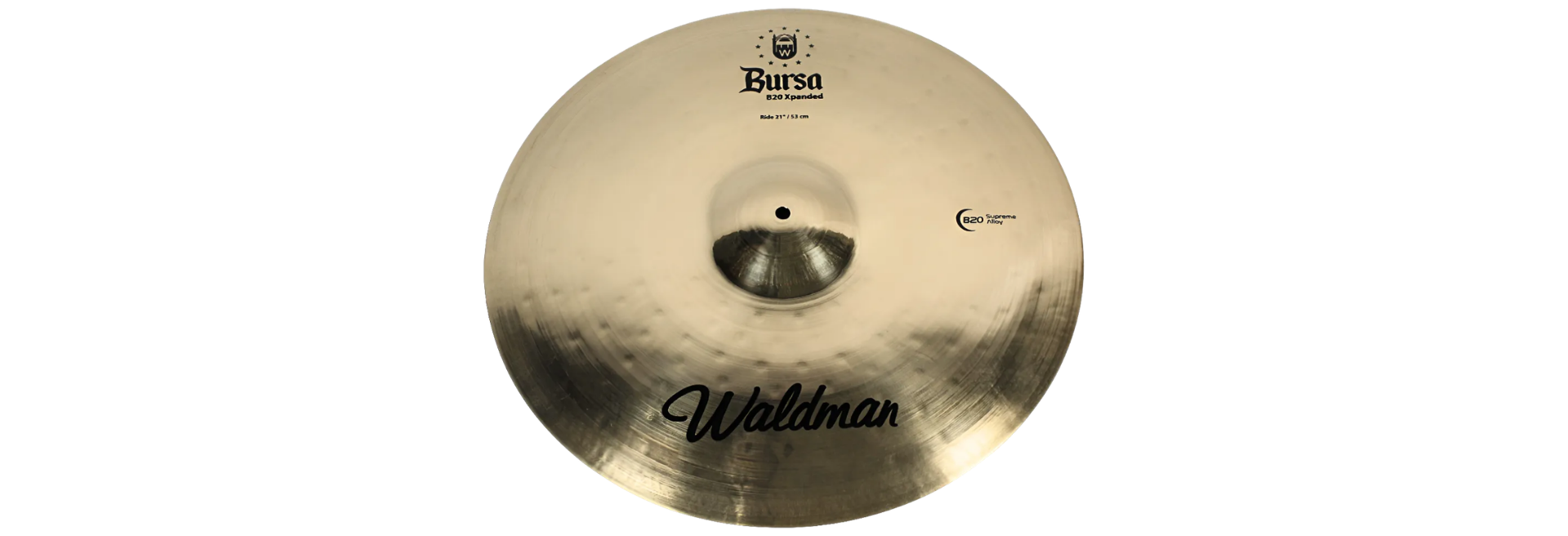 Prato de Bateria Waldman Bursa Ride 21 BURRD21