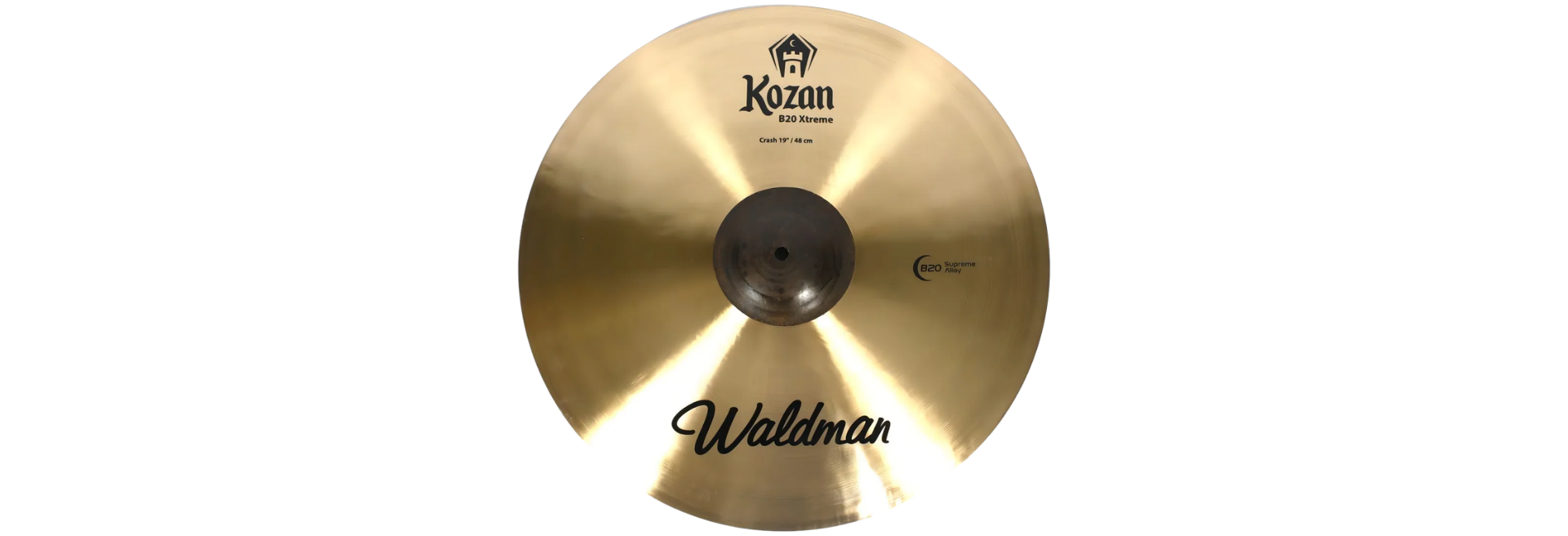 Prato Bateria Waldman Kozan Ataque Crash 19 KOZ-CR19 Liga B20