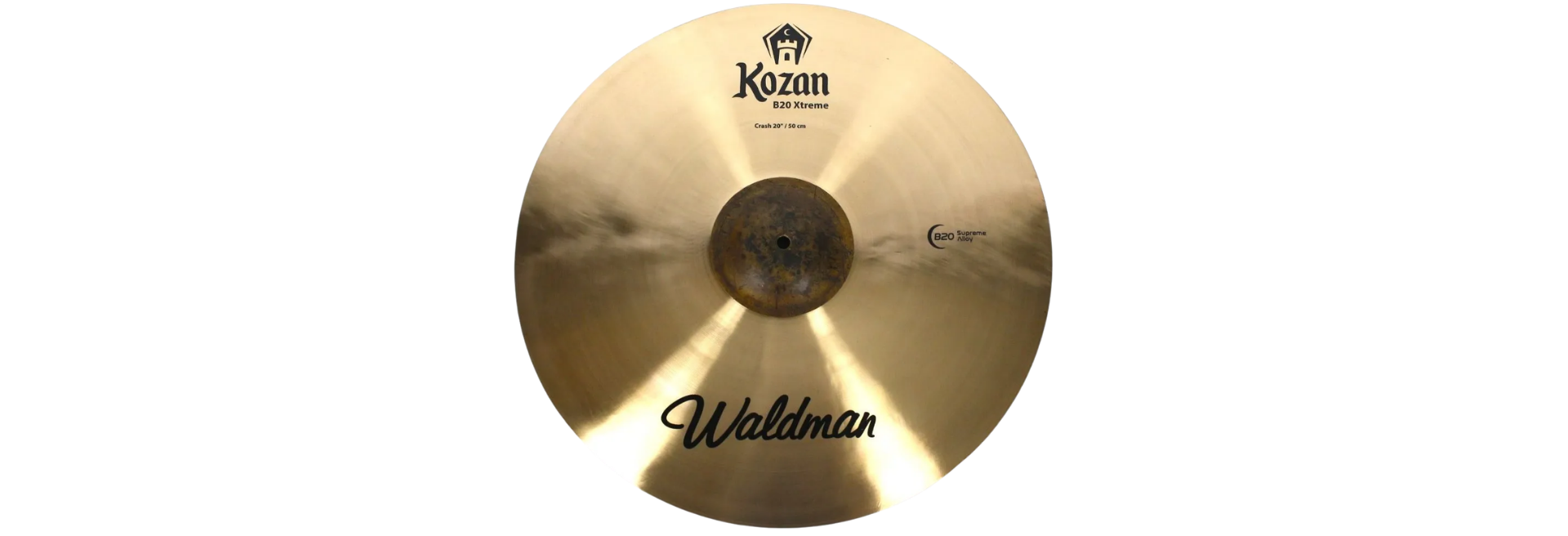 Prato Bateria Waldman Kozan Ataque Crash 20 KOZ-CR20 Liga B20